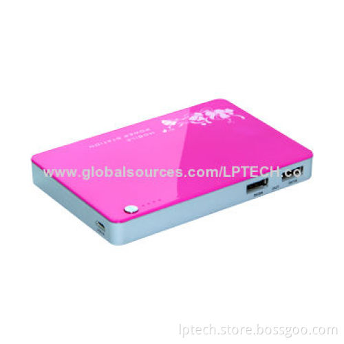 5,000mAh Emergency Mobile Phone Power Chargers with LED Indicator